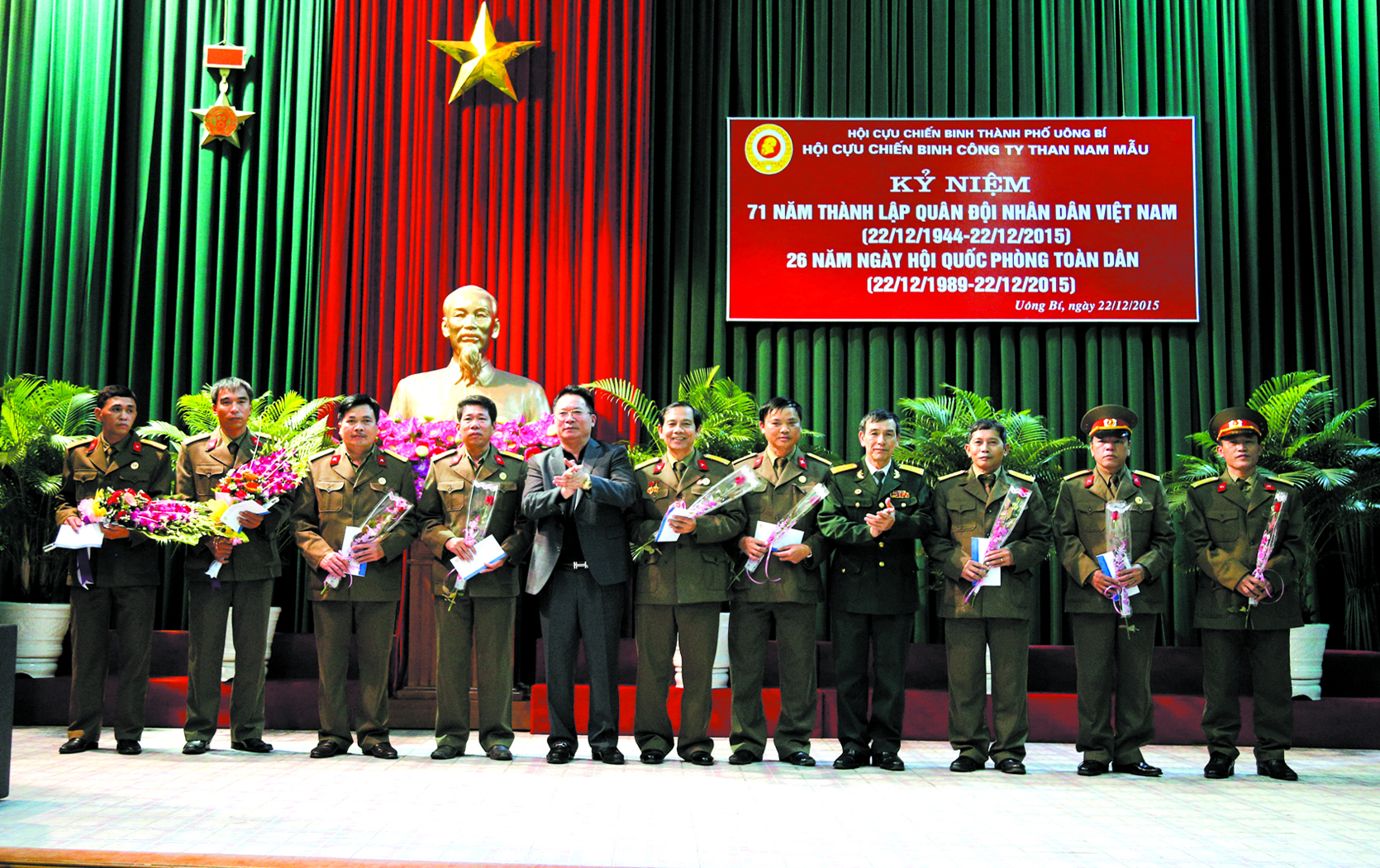 Hội CCB Công ty tổ chức kỷ niệm 71 năm thành lập Quân đội nhân dân Việt Nam và 26 năm ngày Hội Quốc (1)